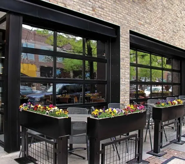 AlumaView® Sectional Rail & Stile Doors